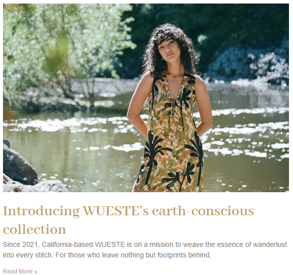 May 8, 2024 - Estila.co: WUESTE, the future of fashion