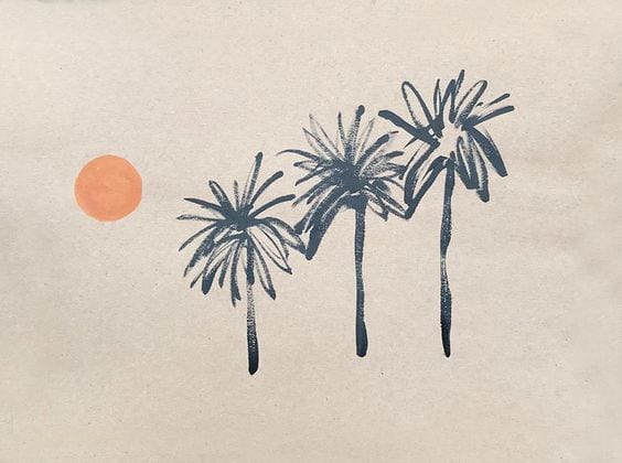 38 Palm illustration by Sean W Spellman