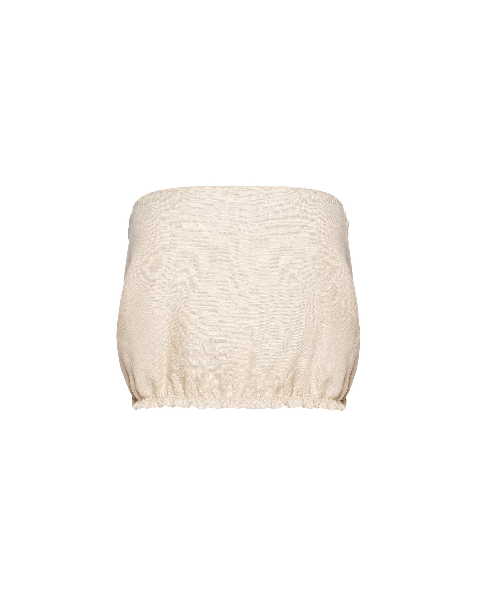 Odette Strapless Crop Top